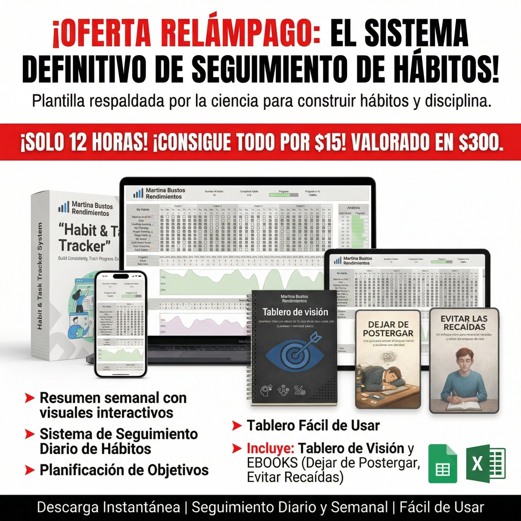 Sistema completo de Martina Bustos - Rendimiento y Productividad